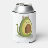 アボカド猫 缶クーラー (缶裏面)