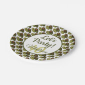 アボカド紙プレート ペーパープレート (アングル)