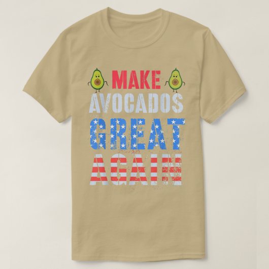 アボカド素晴らしを再び作るCinco de Mayo Guacamole S Tシャツ (デザイン正面)