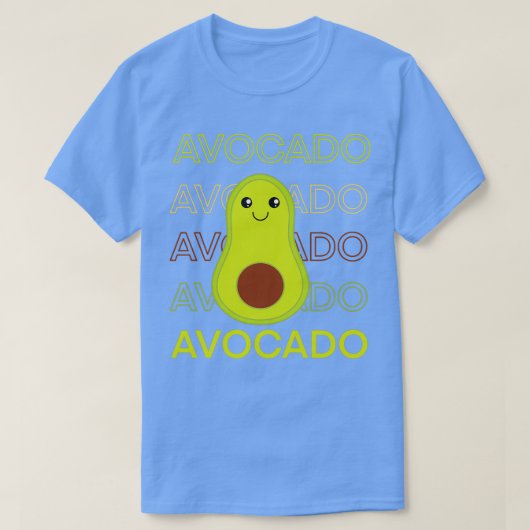 アボカド素晴らし Tシャツ (デザイン正面)