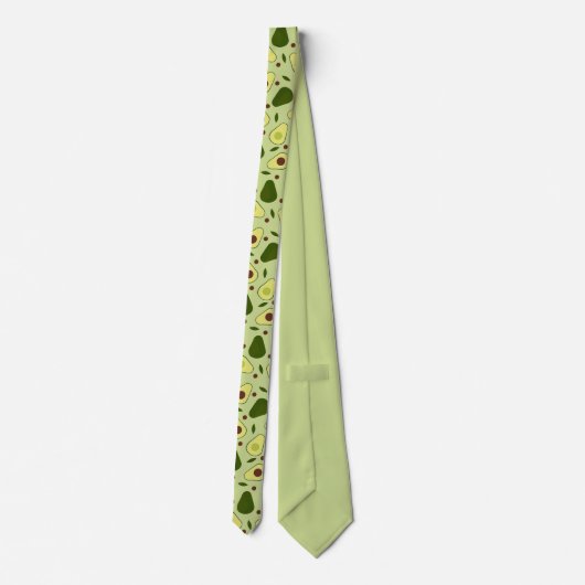 アボカド葉ス ネクタイ (裏面)