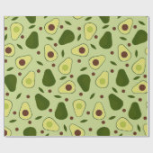 アボカド葉ス ラッピングペーパー (フラット)