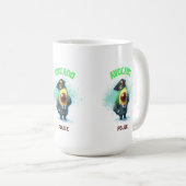 アボカド警察 コーヒーマグカップ (正面右)