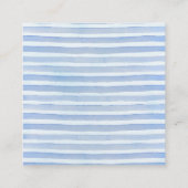 アボカド赤ちゃんシャワーおむつラッフルゲームカード エンクロージャーカード (裏面)