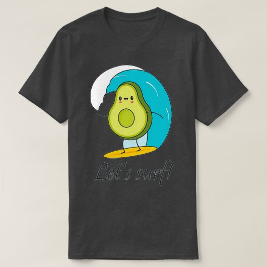 アボカド18 1 Tシャツ (デザイン正面)