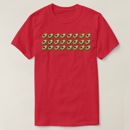 アボカド2 Tシャツ (デザイン正面)