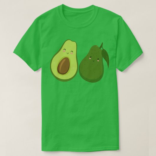 アボカド3 1 Tシャツ (デザイン正面)