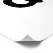 アボカド、アボカドが大好き ポスター (角)