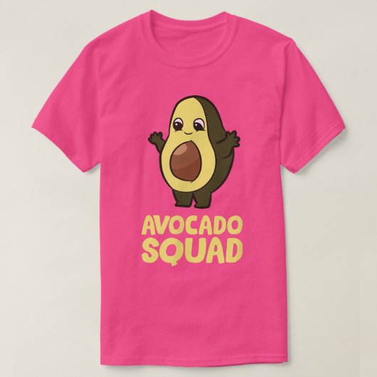 アボカド・アボカド分隊 Tシャツ (デザイン正面)