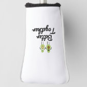 アボカド·カップルの方が良い ゴルフヘッドカバー (回転90)