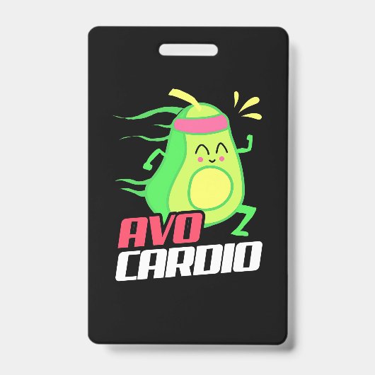 アボカド カーディオ エクササイズ バッジ (正面)