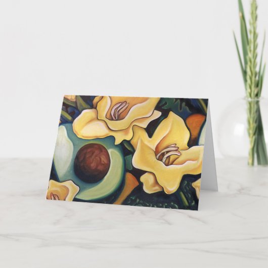 アボカド カード (正面)