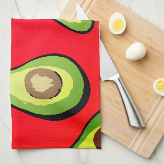 アボカド キッチンタオル (四つ折り)