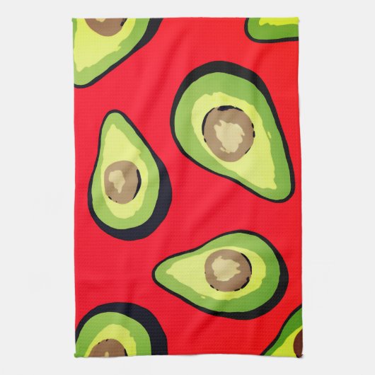 アボカド キッチンタオル (縦)
