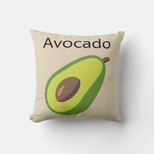 アボカド クッション (正面)