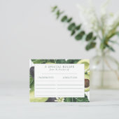 アボカド |ダークグリーン素朴レシピカード エンクロージャーカード (スタンド正面)