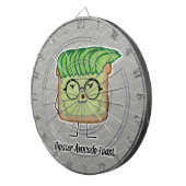 アボカド·トースト·ヒップスター·グラス·グリーザー·ヘア ダーツボード (正面右)