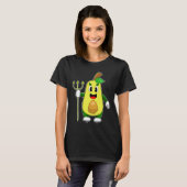 アボカド ハロウィン デビル Tシャツ (正面フル)