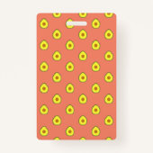 アボカド バッジ (裏面)