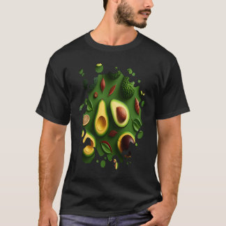 アボカド フルーツ ガーデニング 野菜 メンズ レディース Tシャツ