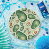 アボカド ペーパープレート (パーティー)