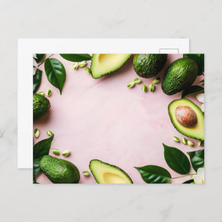 アボカド、ポストクロッシング ポストカード
