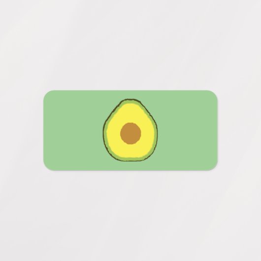 アボカド ラベル (デザイン1)
