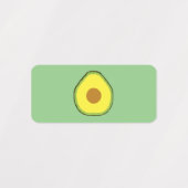 アボカド ラベル (デザイン2)