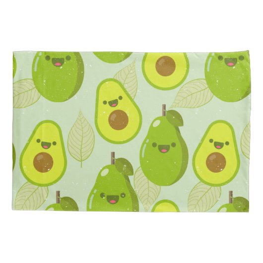 アボカド 枕カバー (裏面-左)