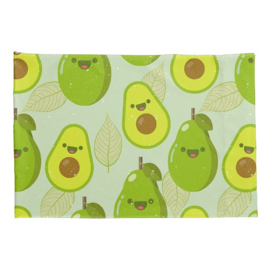 アボカド 枕カバー (裏面-右)