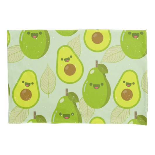 アボカド 枕カバー (正面左)