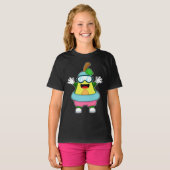 アボカド 水泳用ゴーグル Tシャツ (正面フル)