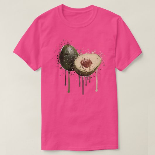 アボカド(11) Tシャツ (デザイン正面)