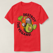 アボカド(1) Tシャツ (デザイン正面)