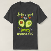 アボカド(7) Tシャツ (デザイン正面)