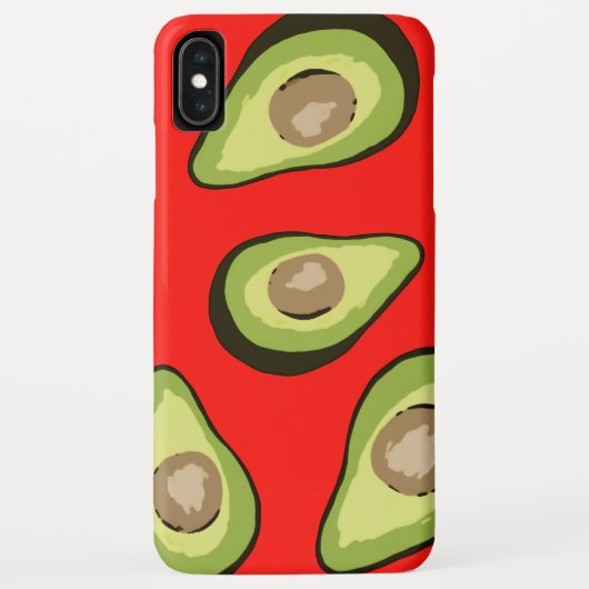 アボカド Case-Mate iPhoneケース (裏面)