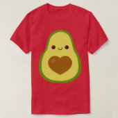 アボカド Tシャツ (デザイン正面)