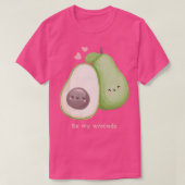 アボカド Tシャツ (デザイン正面)