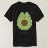 アボカド Tシャツ (デザイン正面)