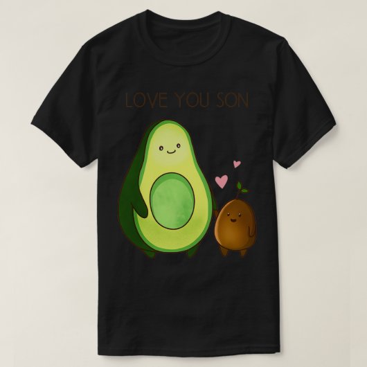 アボカドBa 1 Tシャツ (デザイン正面)