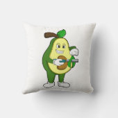 アボカドRazorで美容師 クッション (裏面)