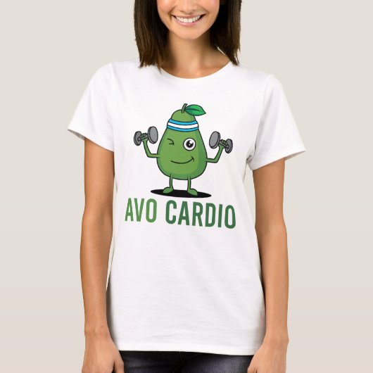 アボカドTシャツにフィット Tシャツ (正面)