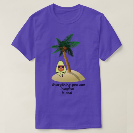 アボカドtsアボカドケースアボカド・ピラボカドb tシャツ (デザイン正面)