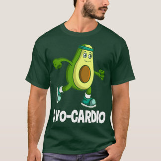 アボカーディオおもしろいベジオーバーランニングズ Tシャツ