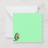 アボカートノートカード ノートカード (裏面)