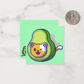 アボカートノートカード ノートカード (正面/裏面インサイチュ)