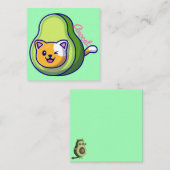 アボカートノートカード ノートカード (正面/裏面)