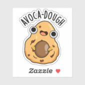 アボカ生地アボおもしろいカドプン シール (シート)