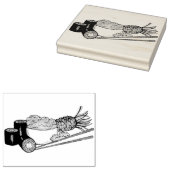 アボカ転がドわさび日本の寿司店 ラバースタンプ (押印)