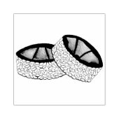 アボカ転がド食日本の品寿司レストラン ラバースタンプ (インプリント)